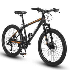 Bicycle S26102-BLACK-ORANGE (Option: Black orange)