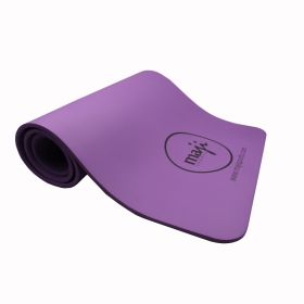 NBR Premium Eco Exercise Mat (Color: Purple)